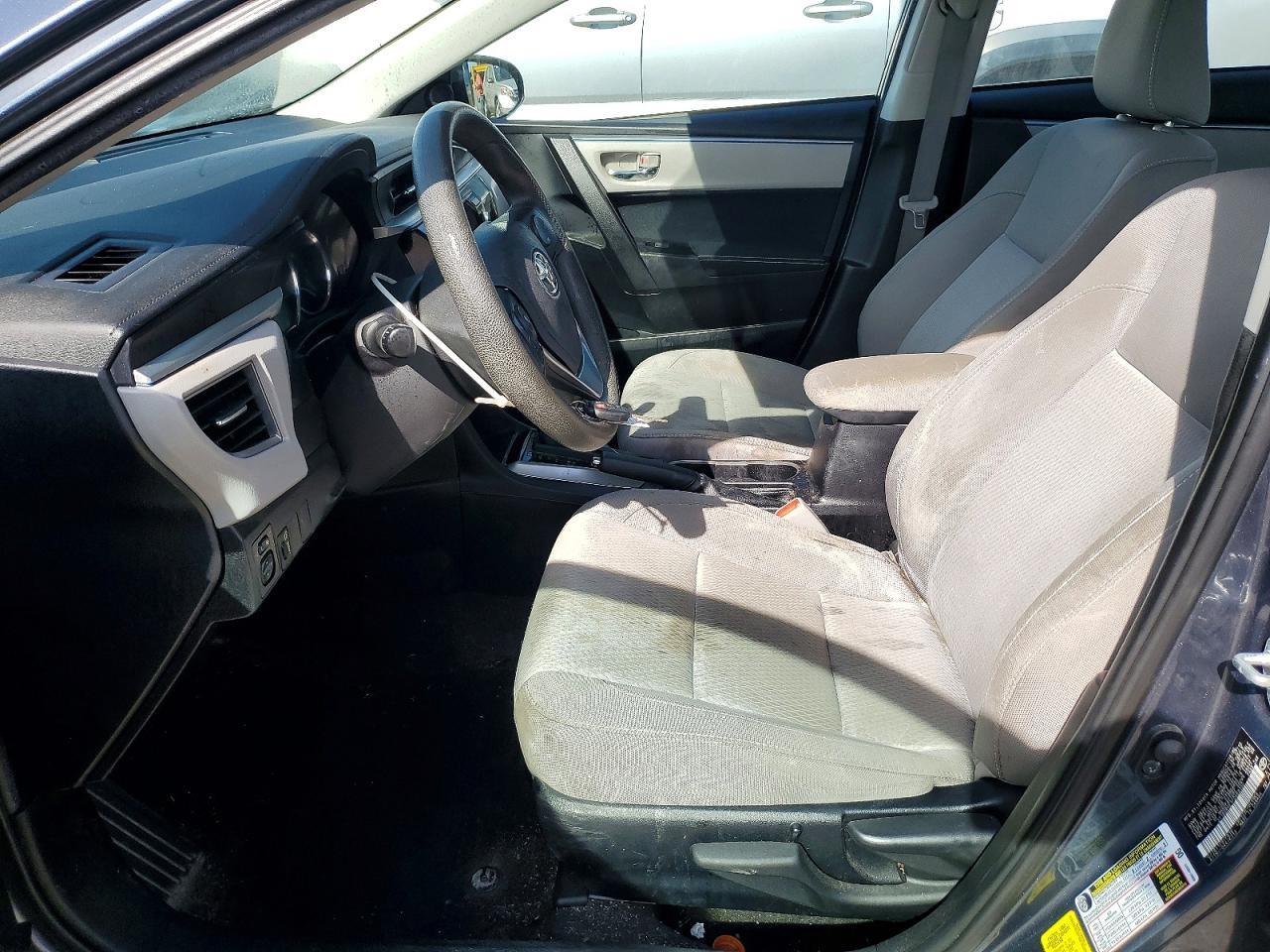 2015 TOYOTA COROLLA