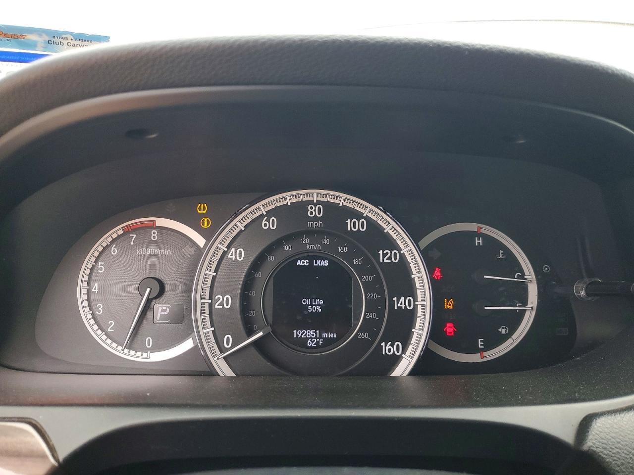 2016 HONDA Acc S Ex