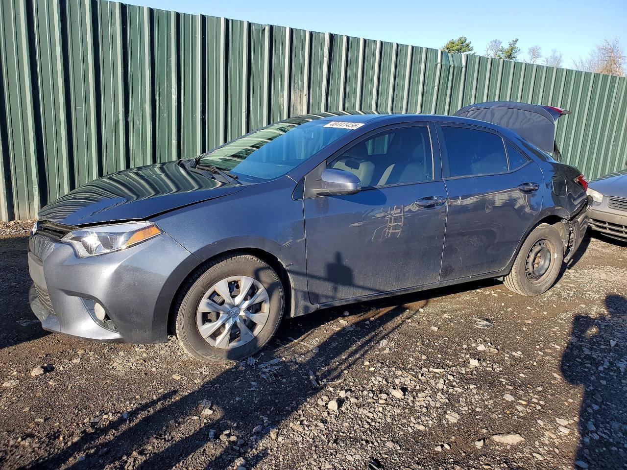 2016 TOYOTA COROLLA