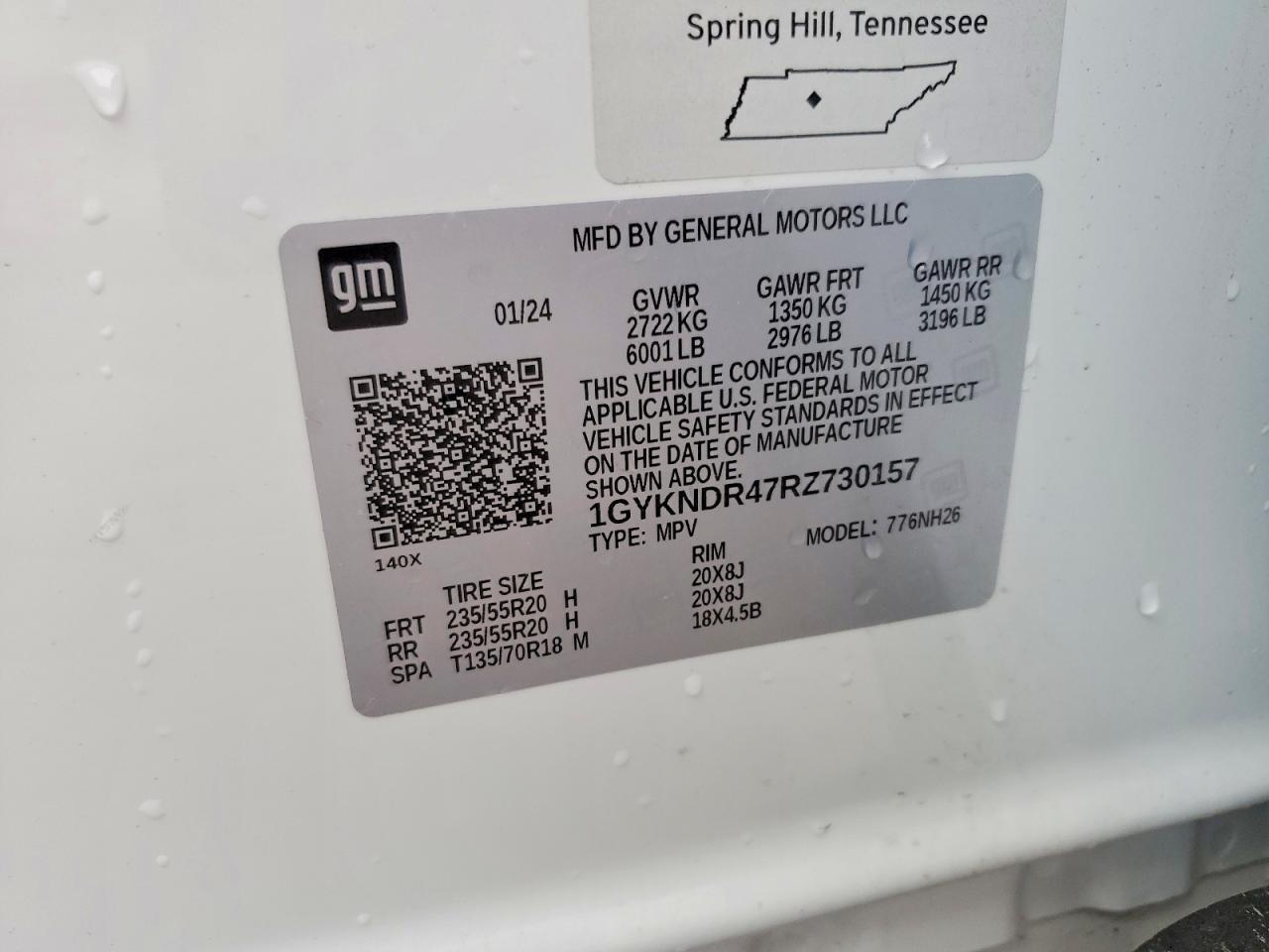 2024 CADILLAC XT5