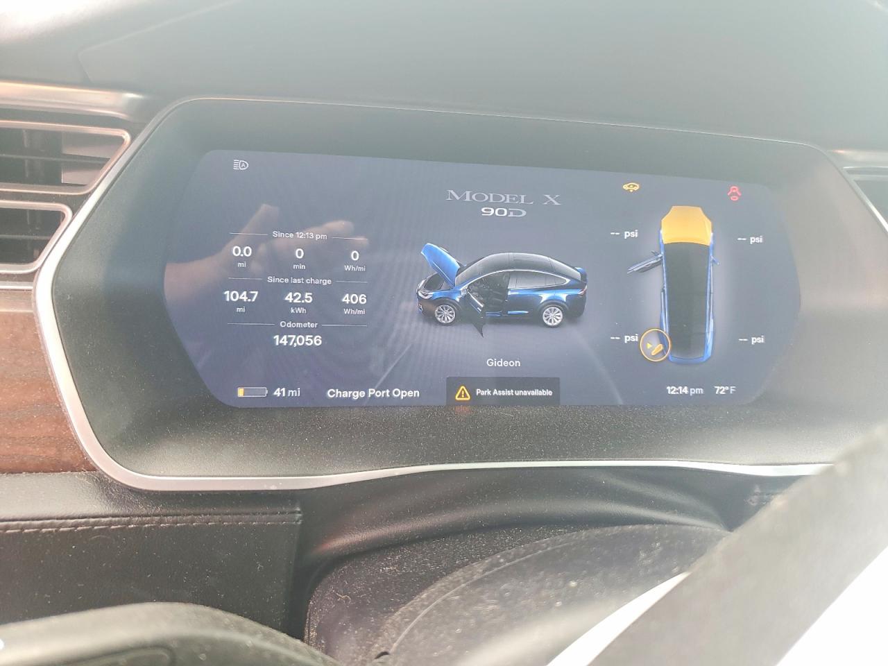 2016 TESLA MODEL X