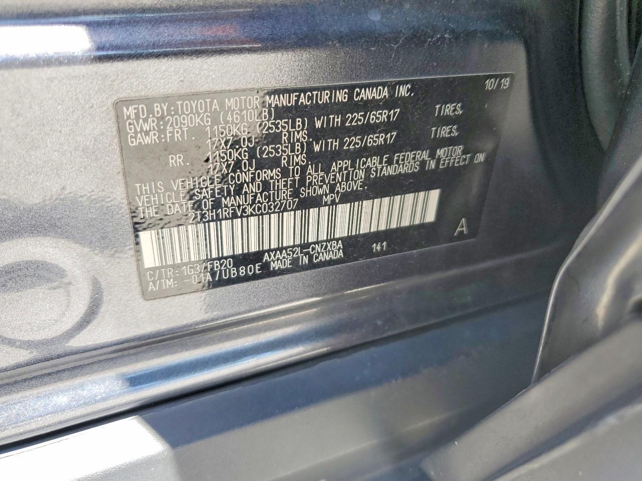 2019 TOYOTA RAV4