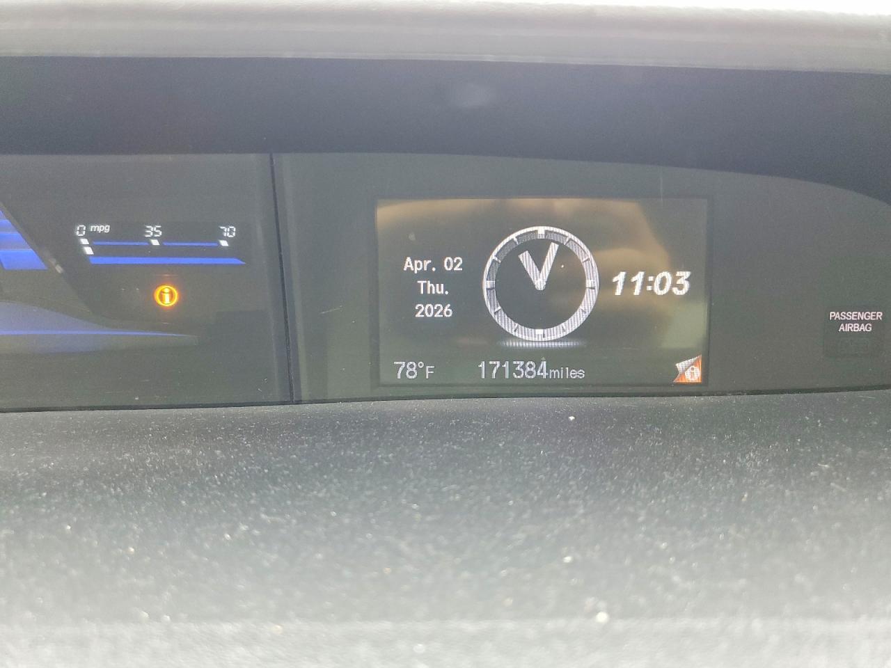 2015 HONDA CIVIC