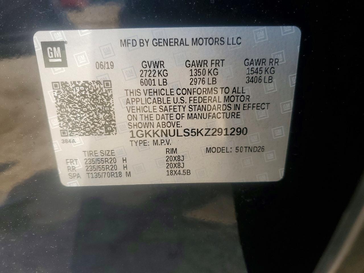 2019 GMC ACADIA