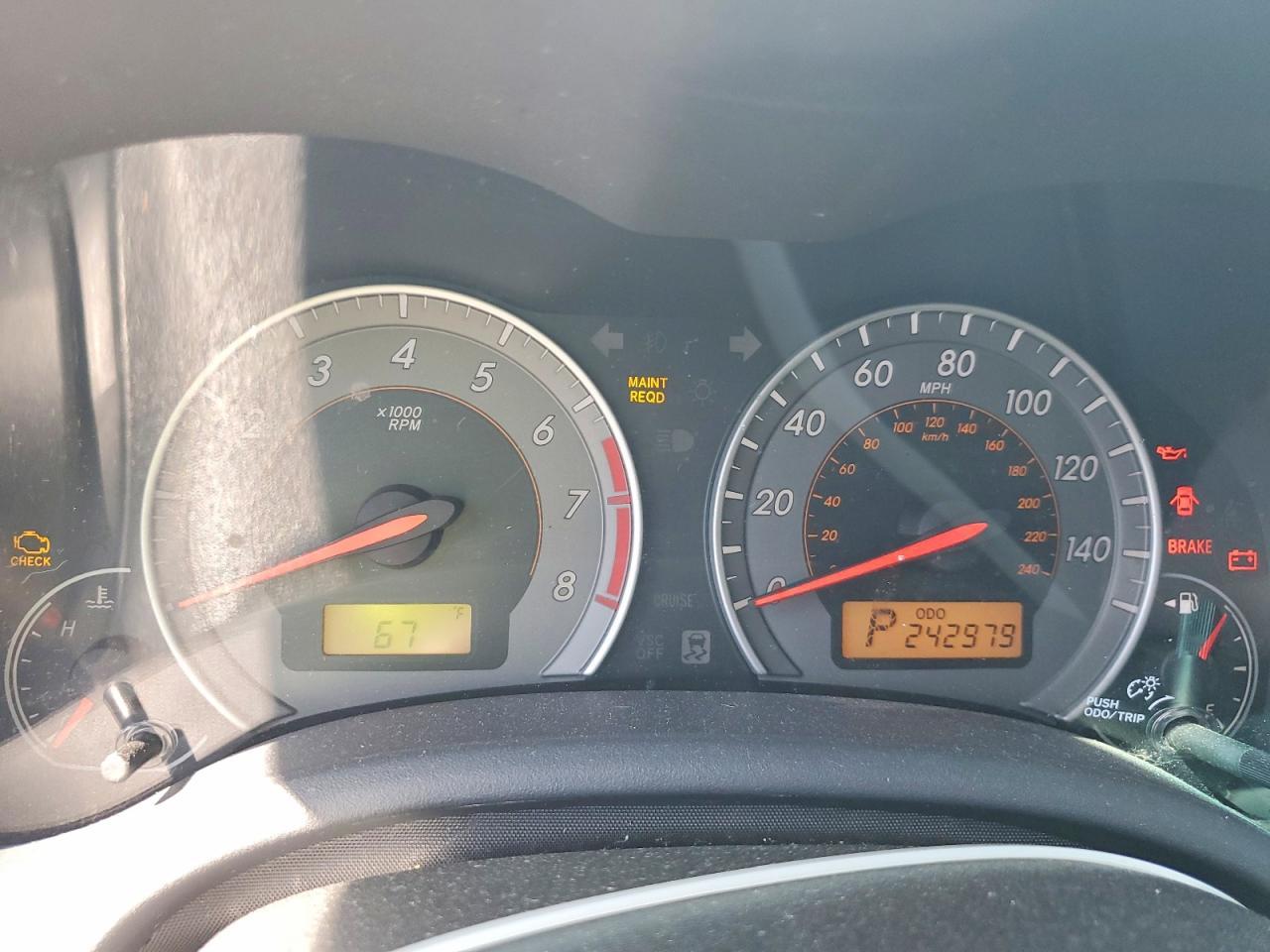 2010 TOYOTA COROLLA