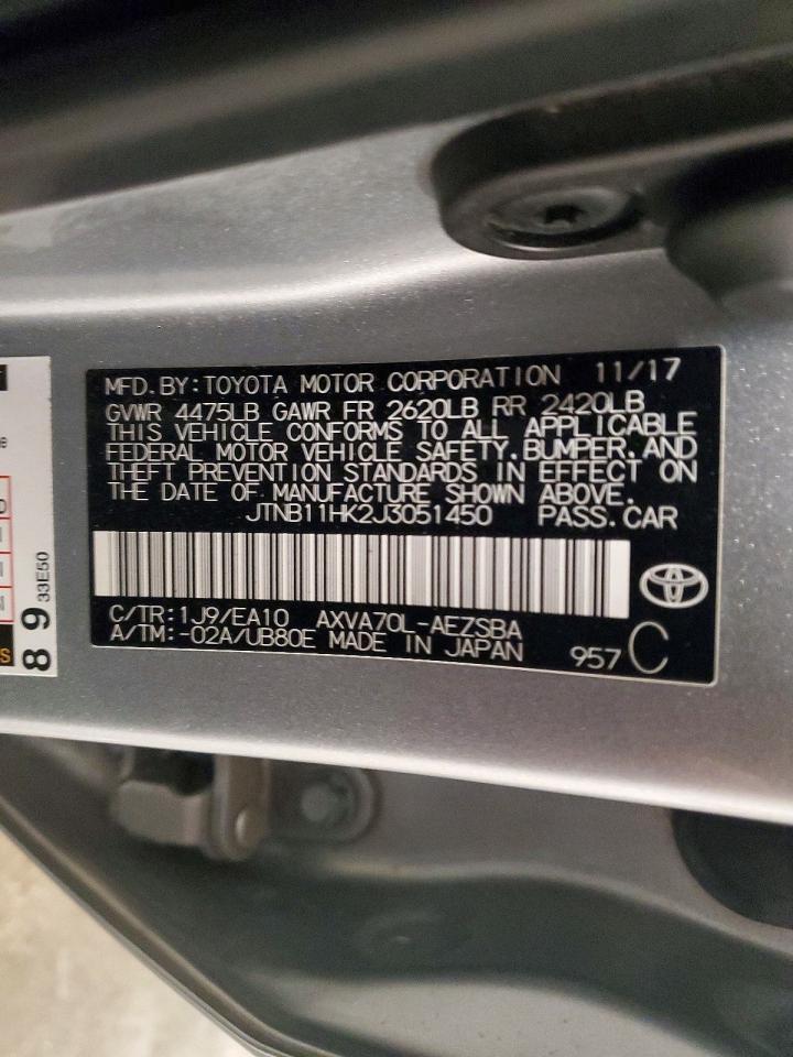 2018 TOYOTA CAMRY