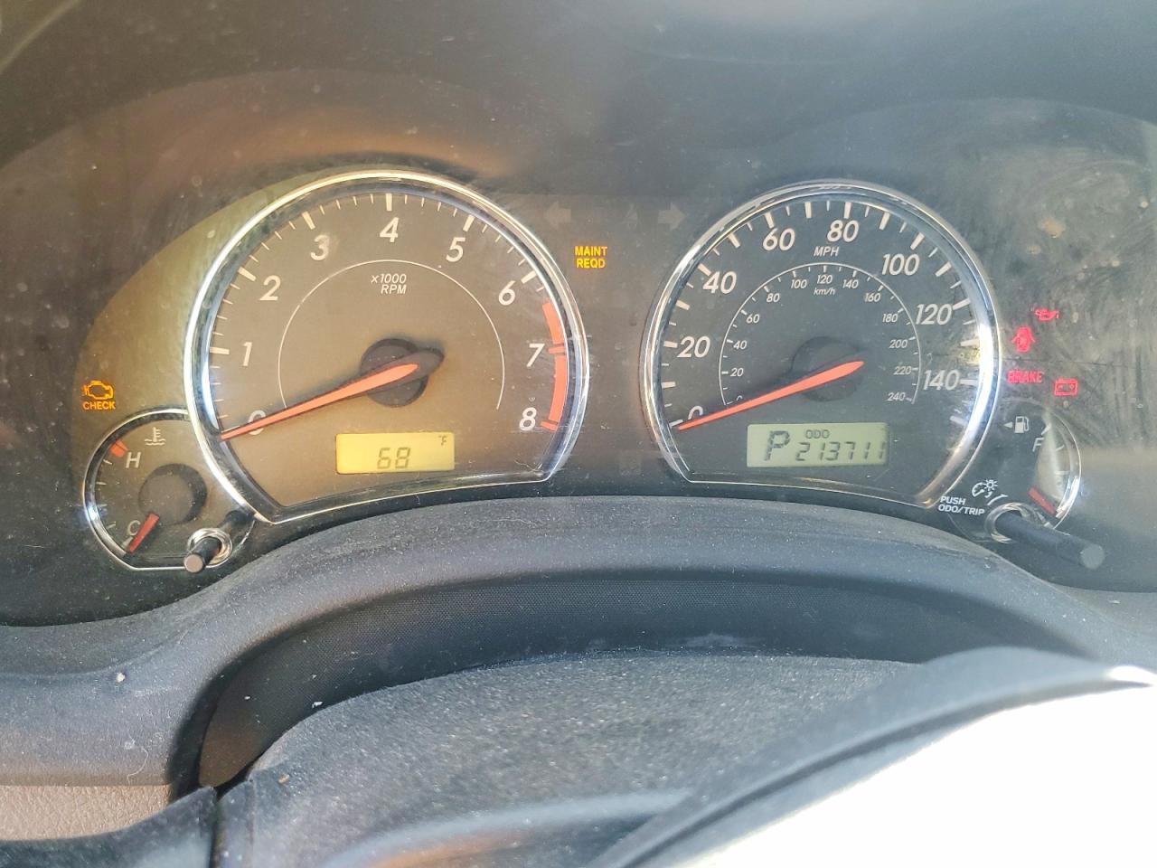 2012 TOYOTA COROLLA