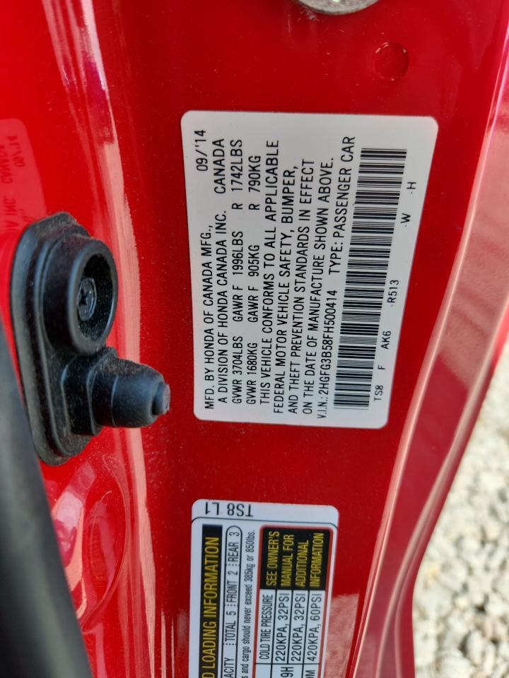 2015 HONDA CIVIC