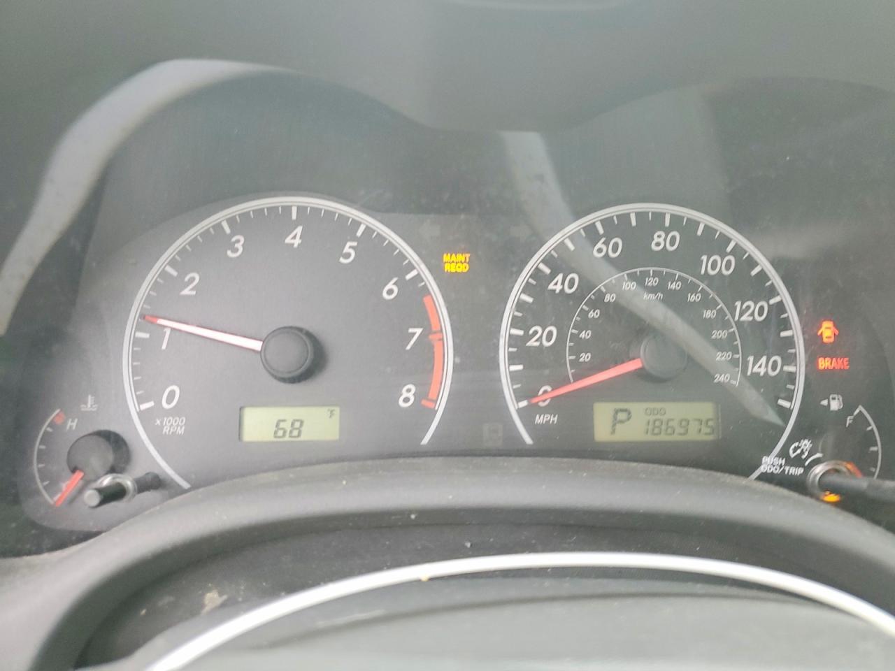 2010 TOYOTA COROLLA