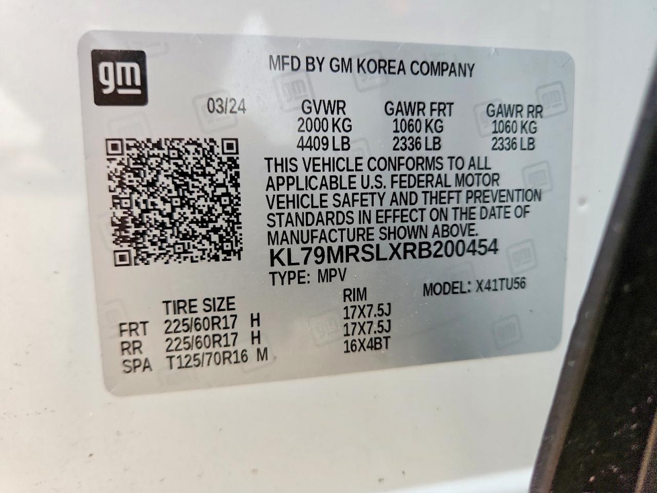 2024 CHEVROLET Trailblazer