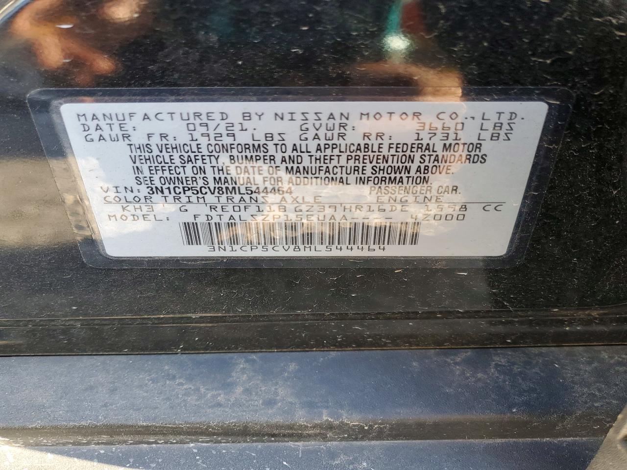 2021 NISSAN KICKS