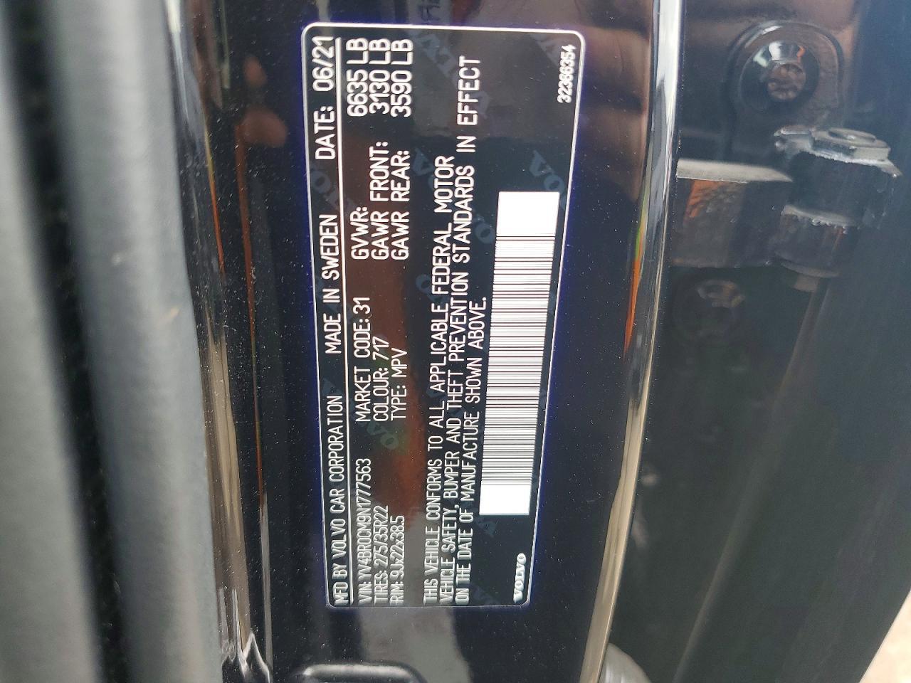 2022 VOLVO XC90