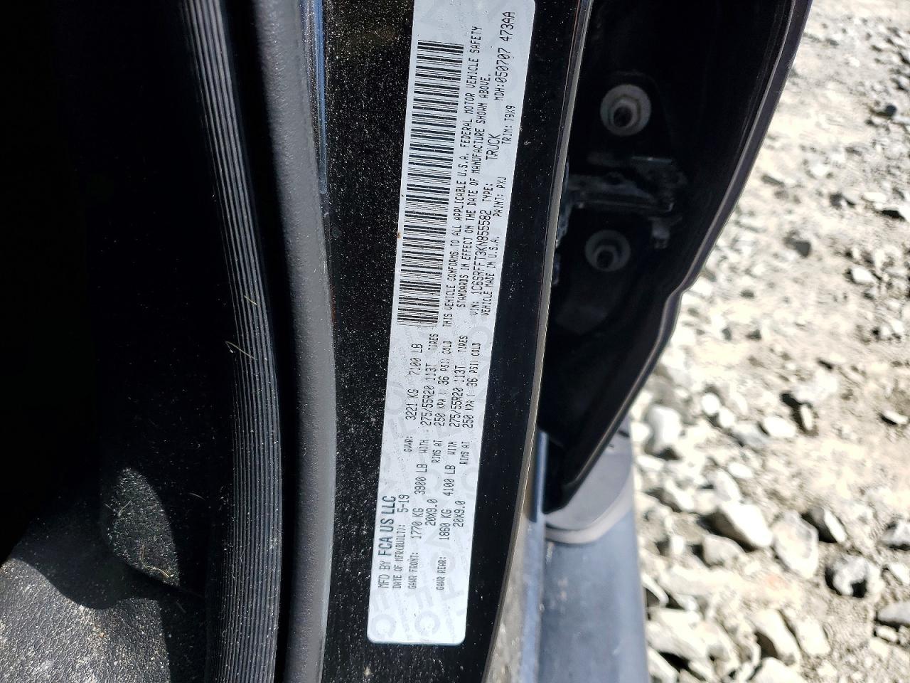 2019 RAM 1500
