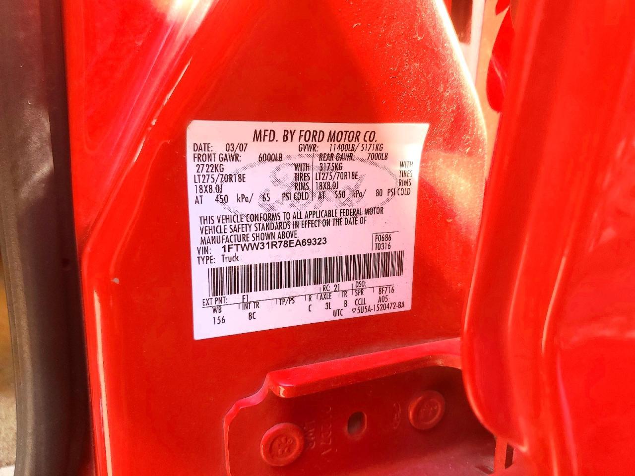 2008 FORD F-350