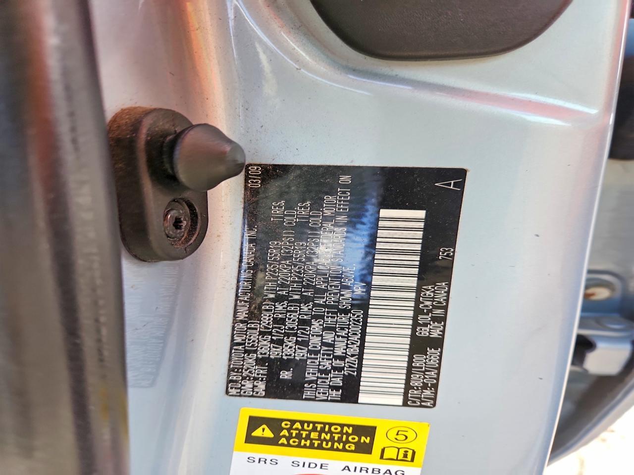 2010 LEXUS RX 350