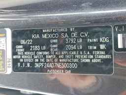 2022 KIA FORTE