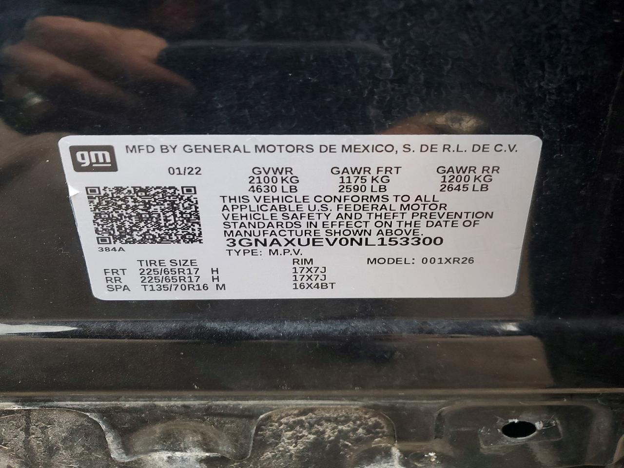 2022 CHEVROLET EQUINOX