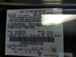 2016 FORD FUSION