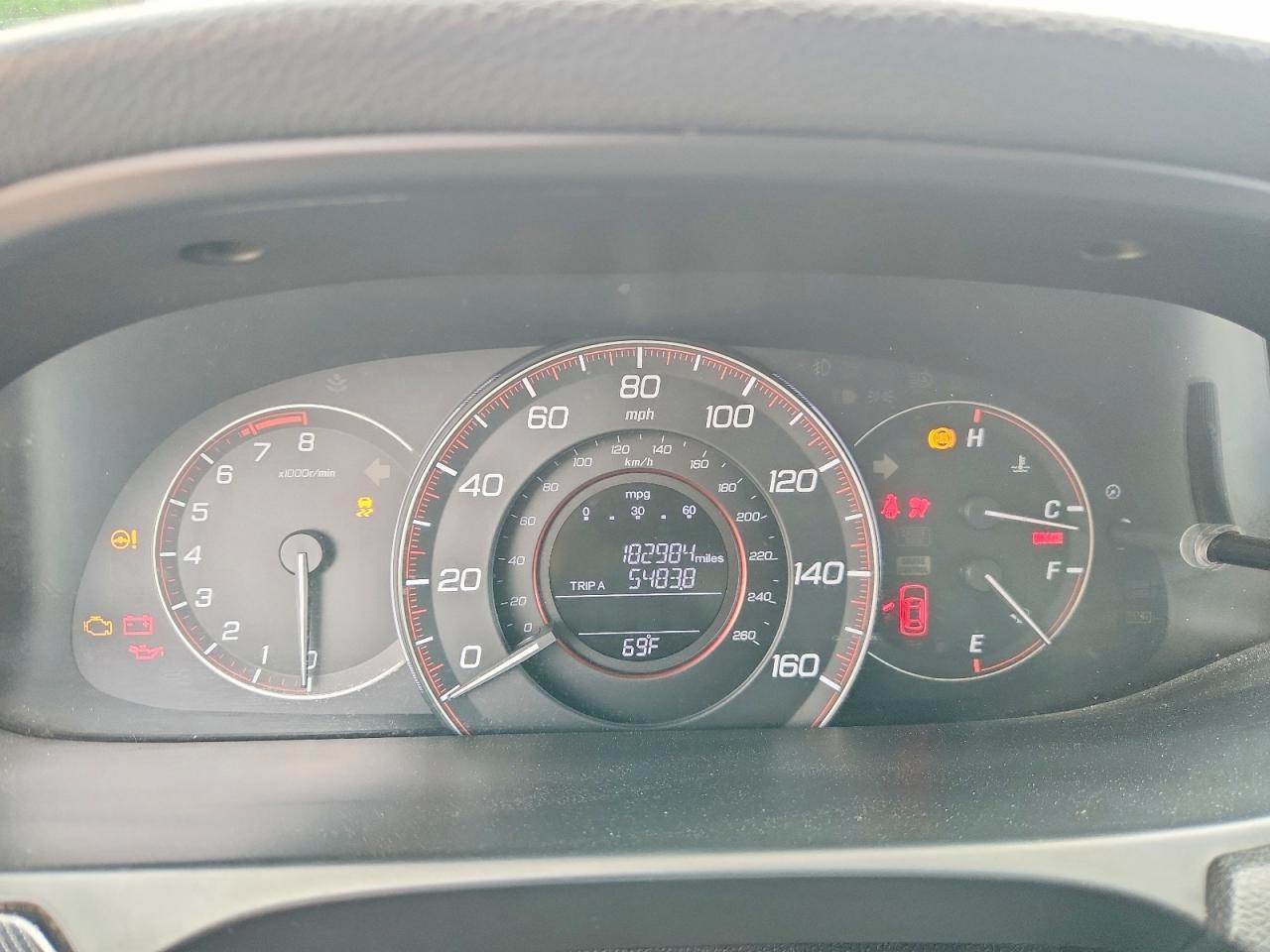 2014 HONDA ACCORD