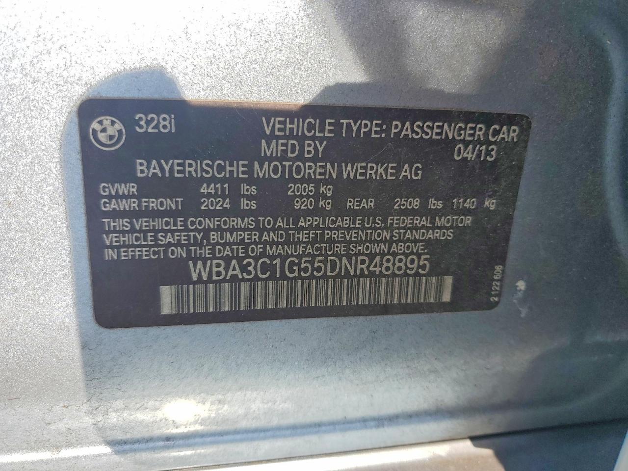 2013 BMW 3 SERIES
