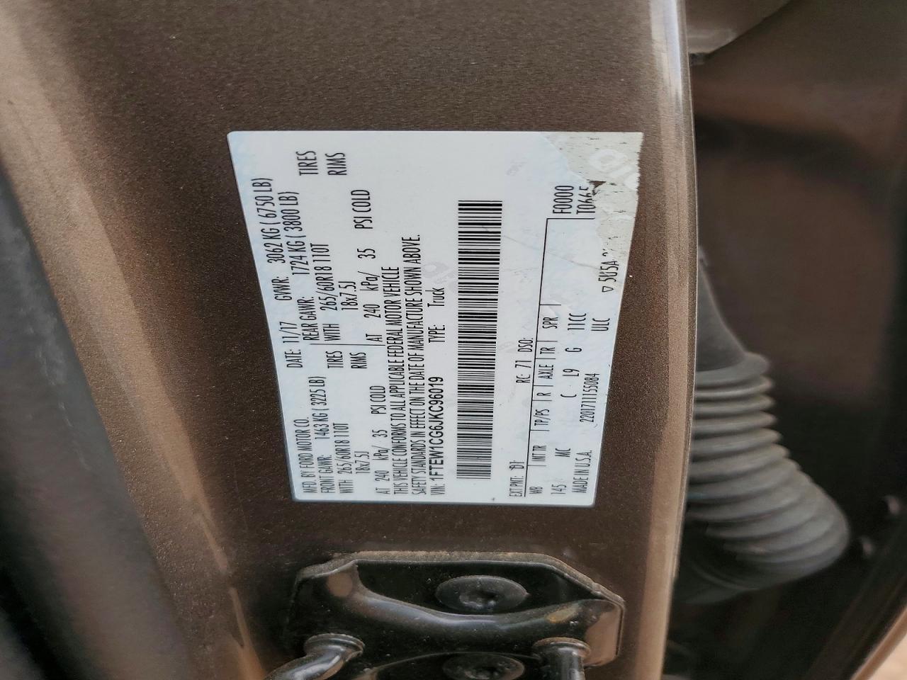 2018 FORD F-150 Lightning