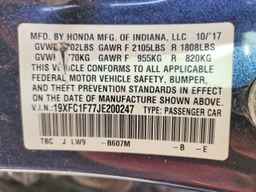 2018 HONDA CIVIC