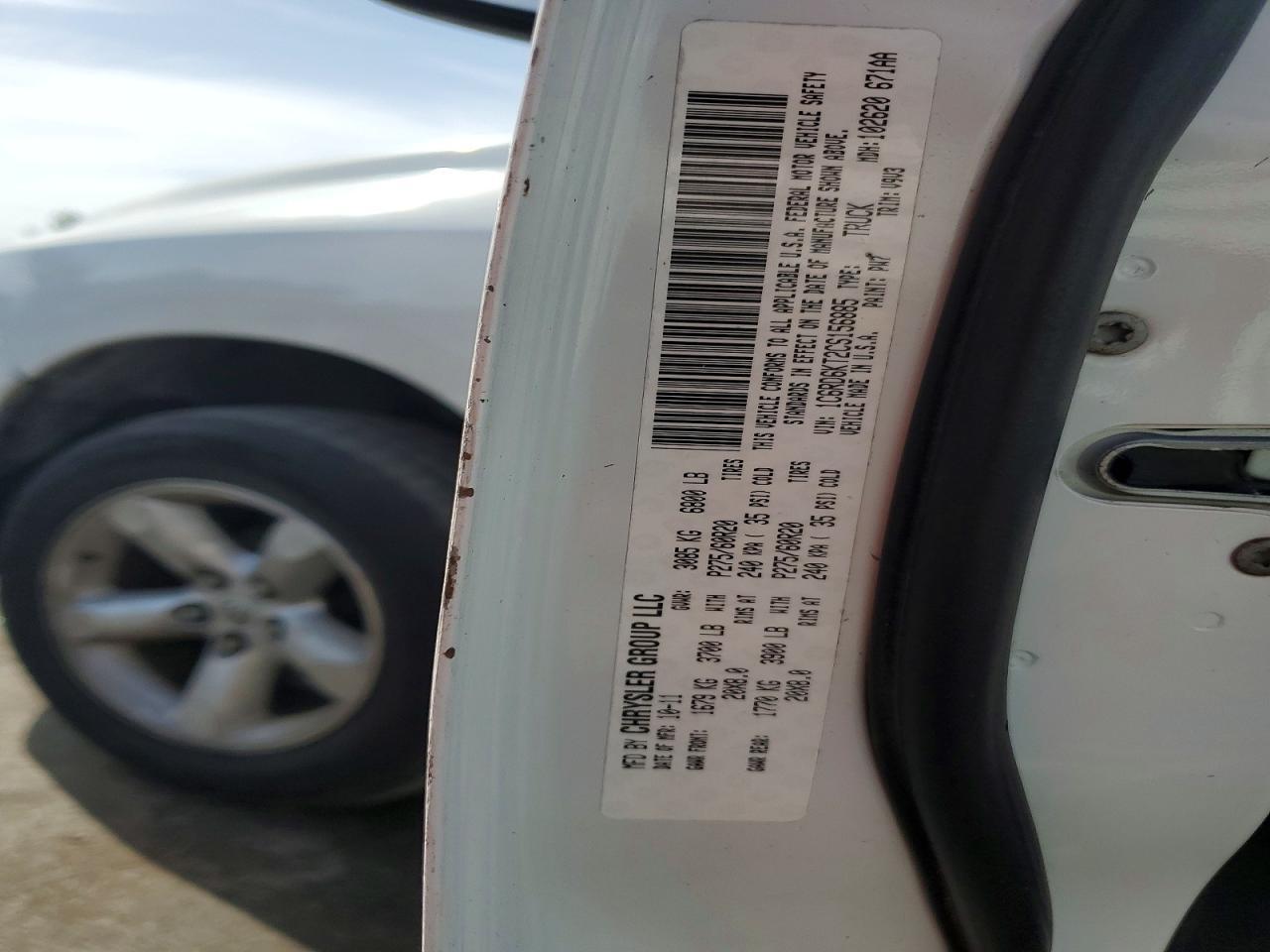 2012 DODGE RAM 1500