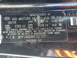 2019 KIA FORTE
