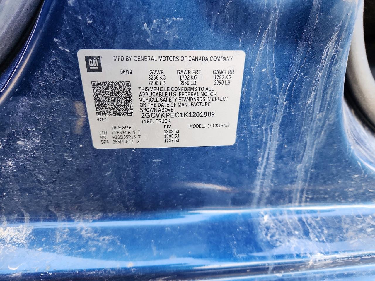 2019 CHEVROLET Silverado