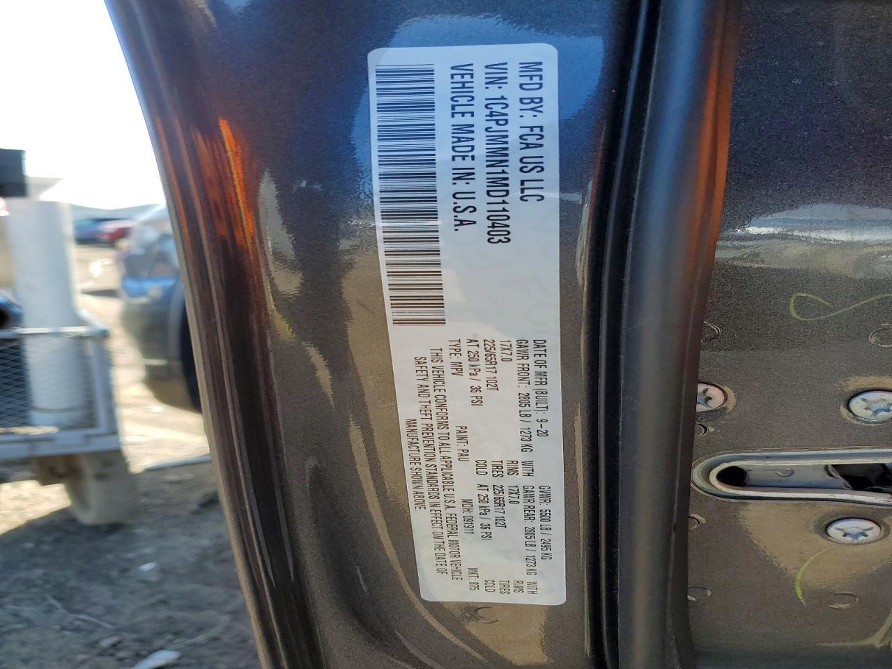 2021 JEEP CHEROKEE