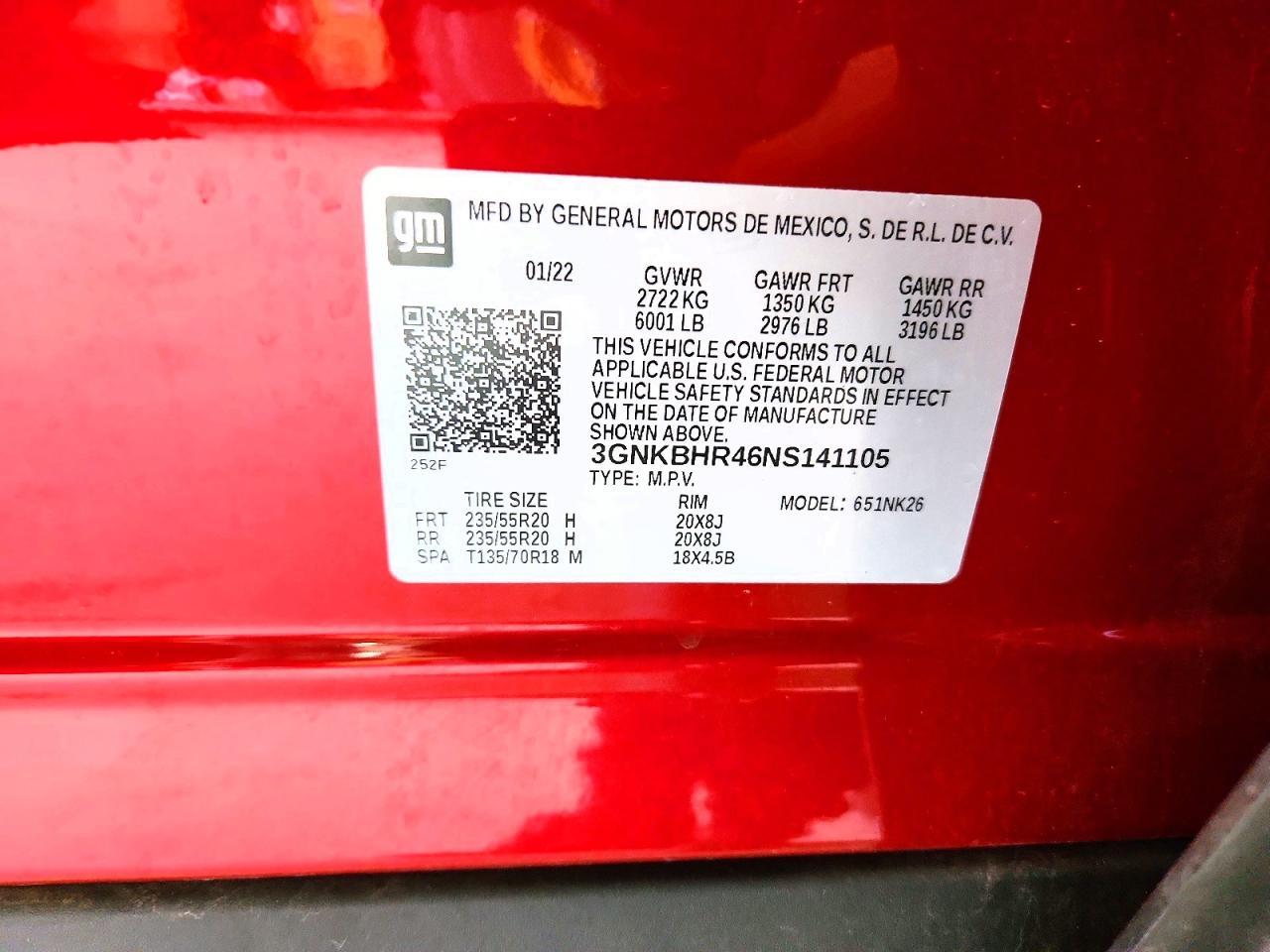 2022 CHEVROLET BLAZER