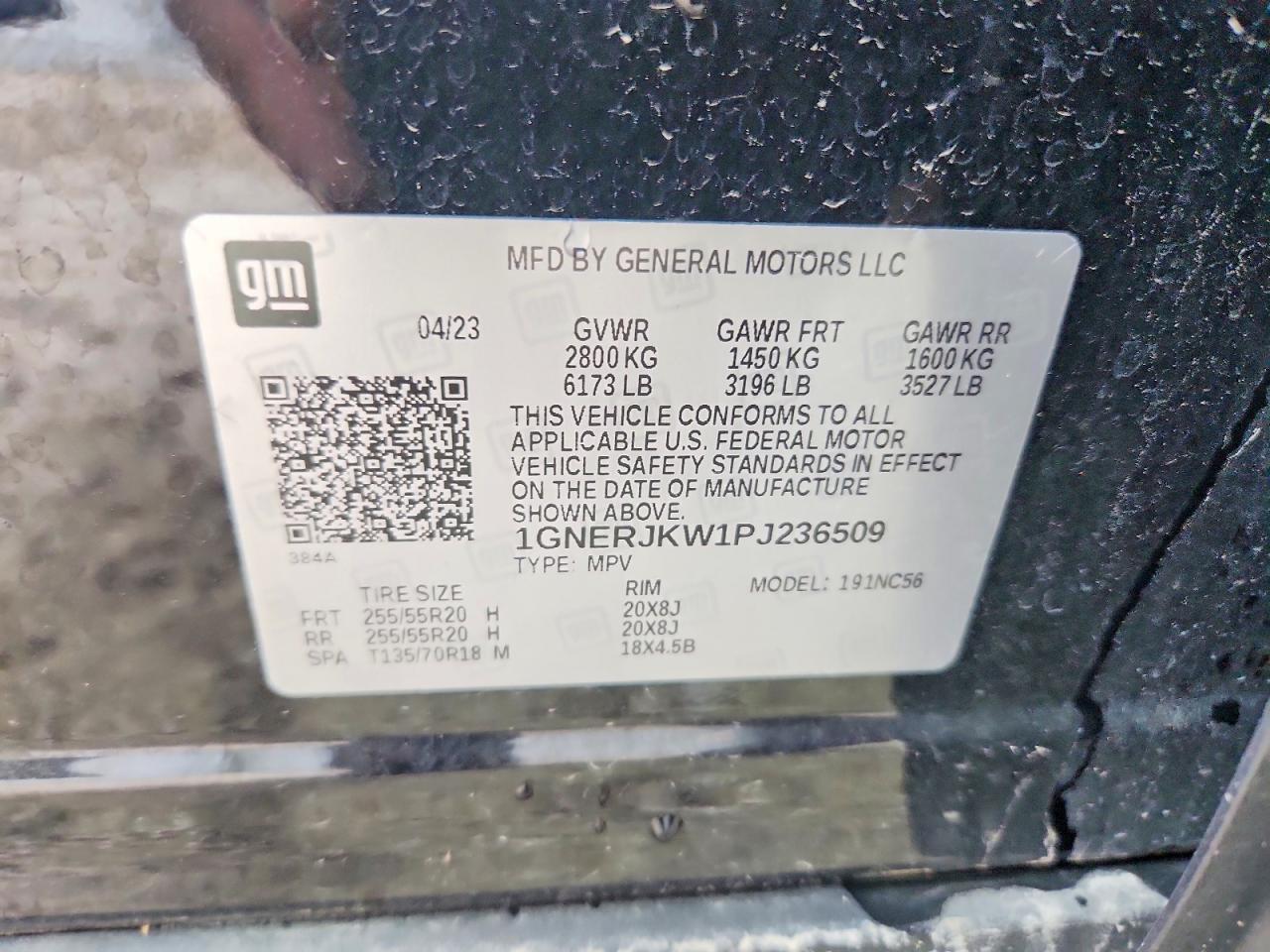 2023 CHEVROLET TRAVERSE