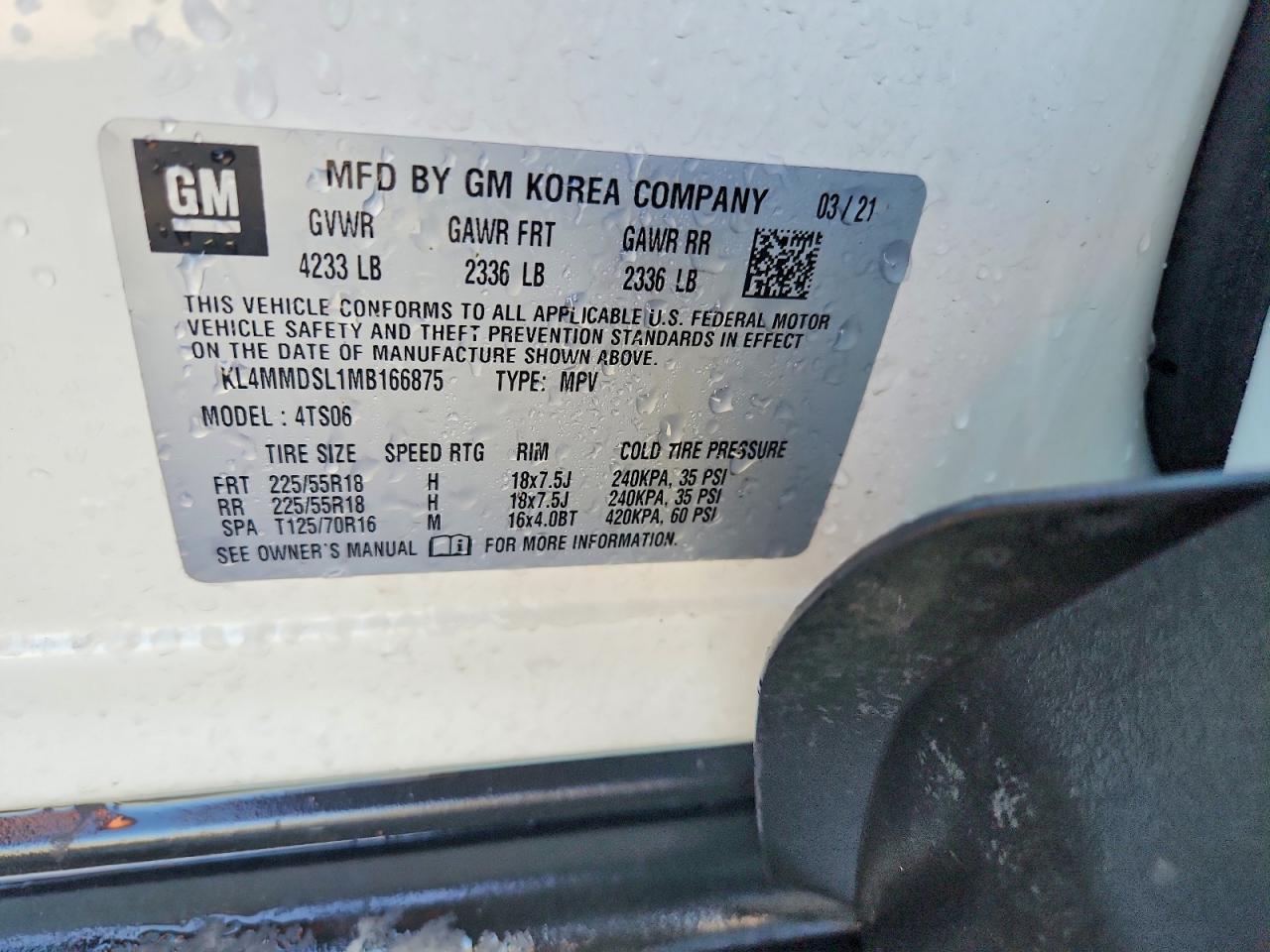 2021 BUICK Encore GX