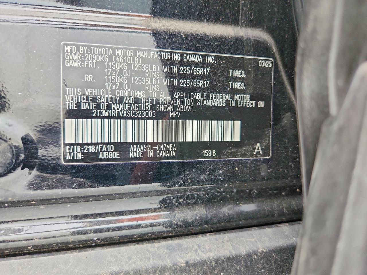 2025 TOYOTA RAV4