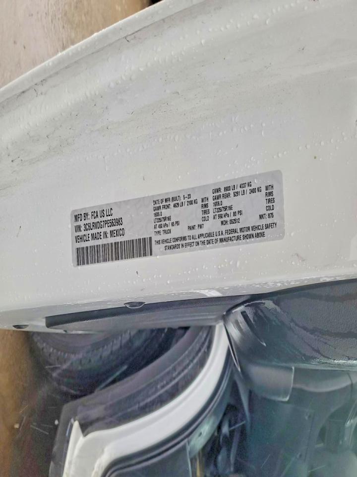 2023 RAM ProMaster 2500