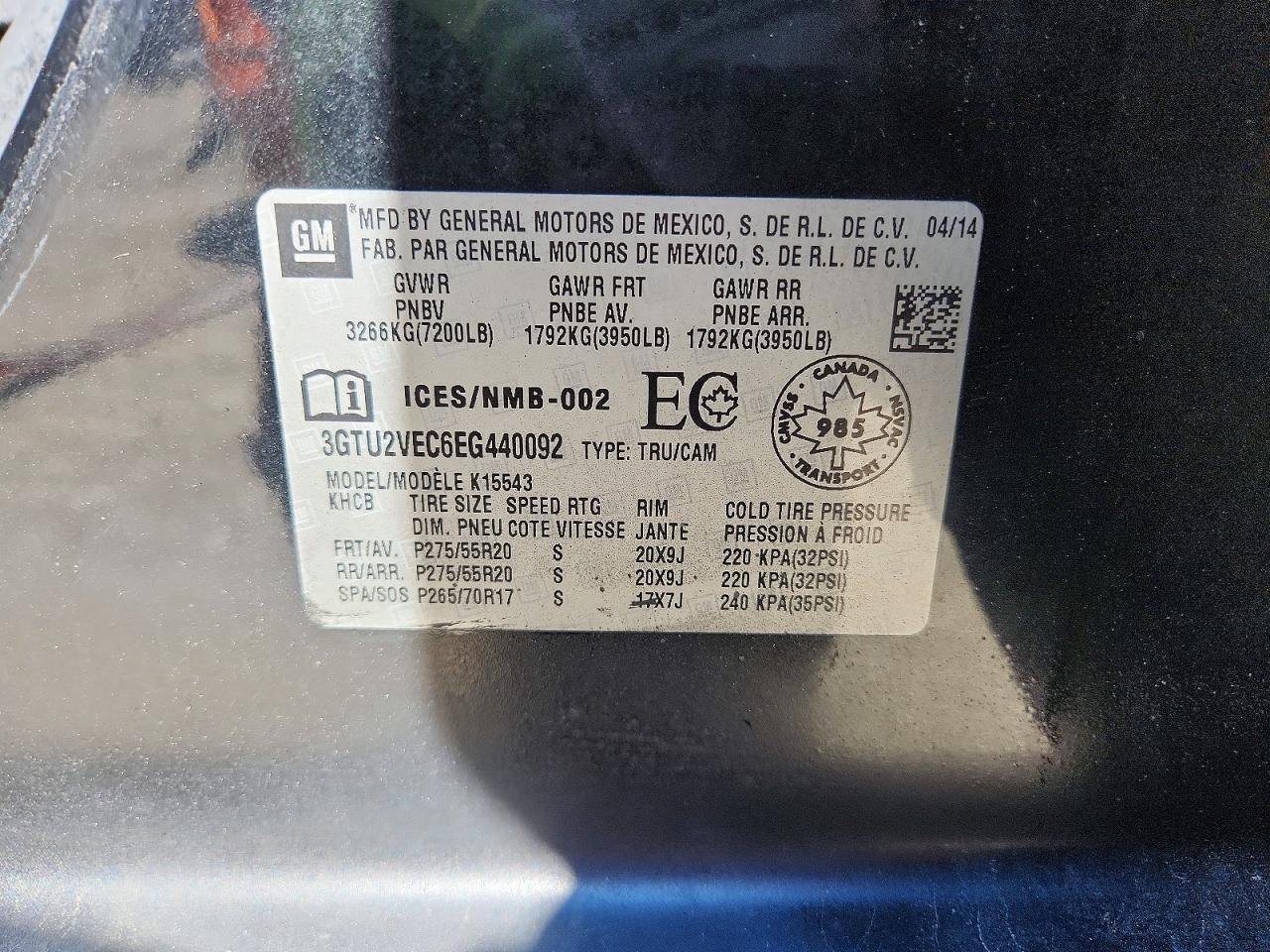 2014 GMC Sierra