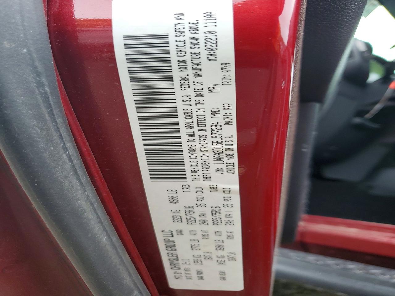 2011 JEEP WRANGLER