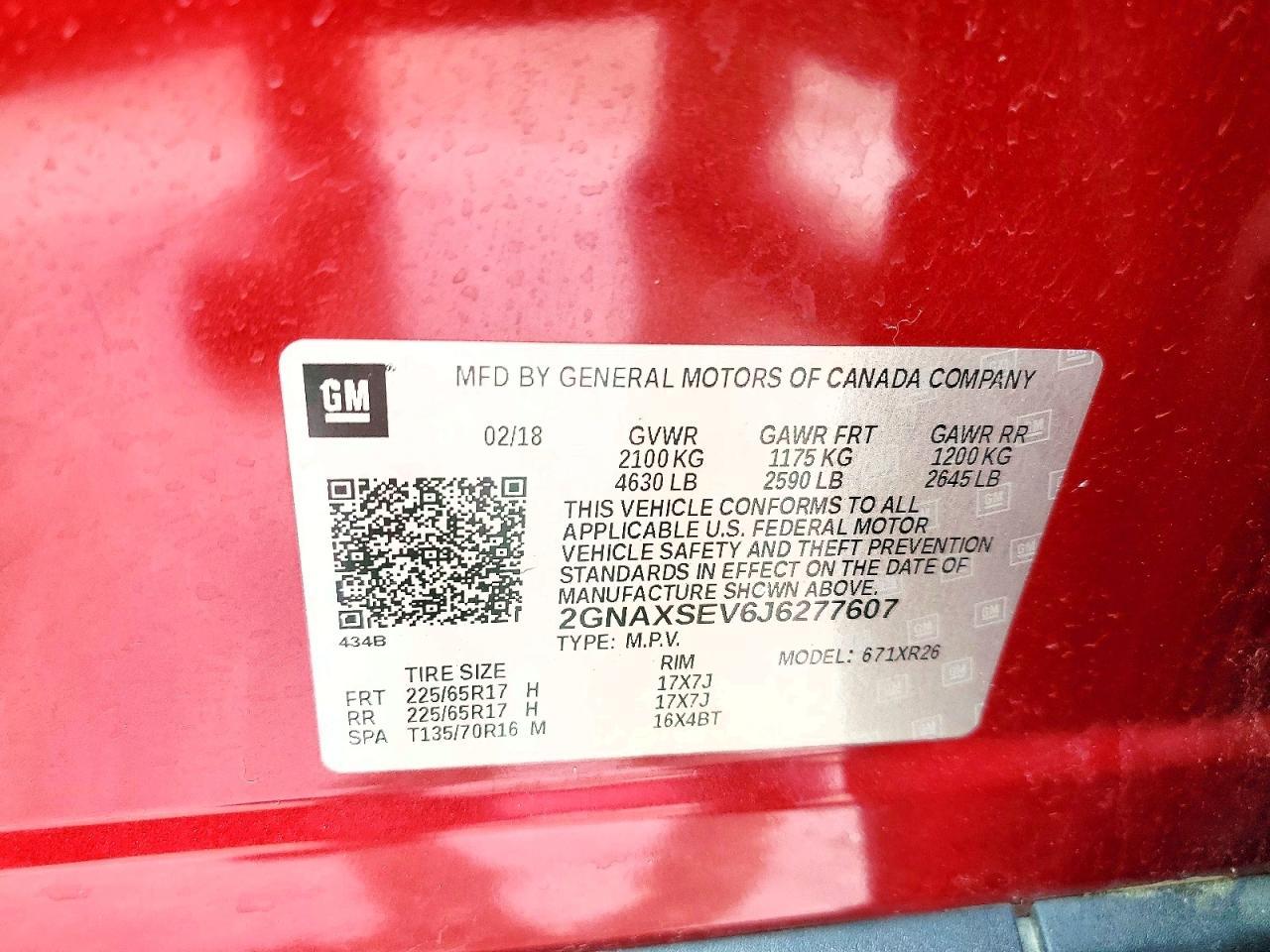 2018 CHEVROLET EQUINOX