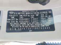2011 KIA SORENTO