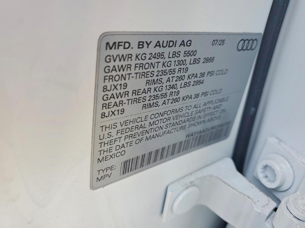 2025 AUDI Q5