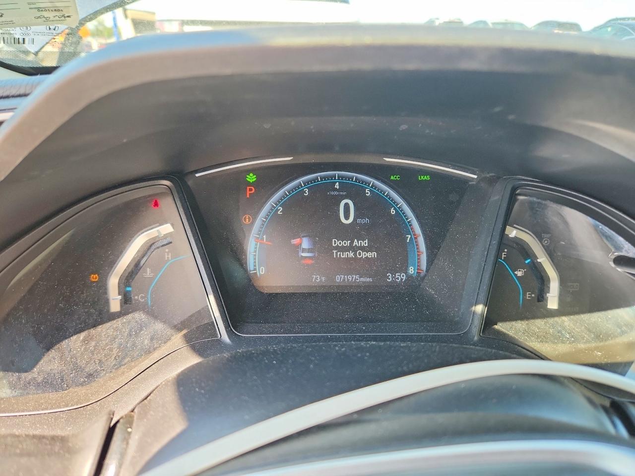 2019 HONDA CIVIC