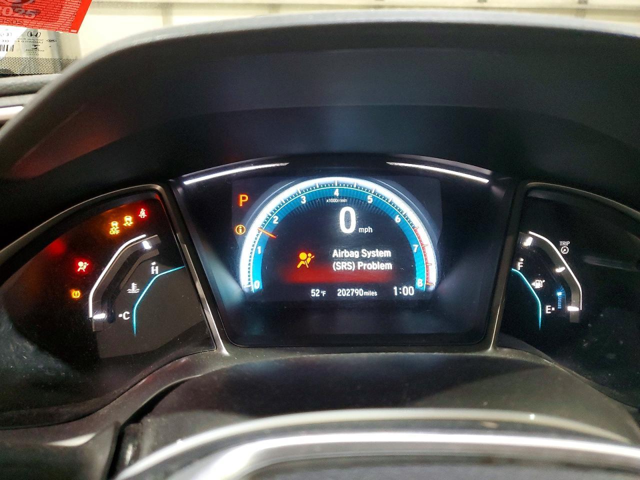 2016 HONDA CIVIC