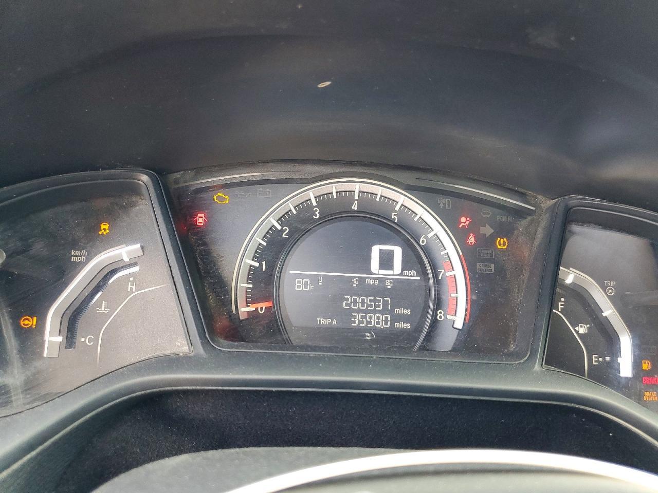 2016 HONDA CIVIC