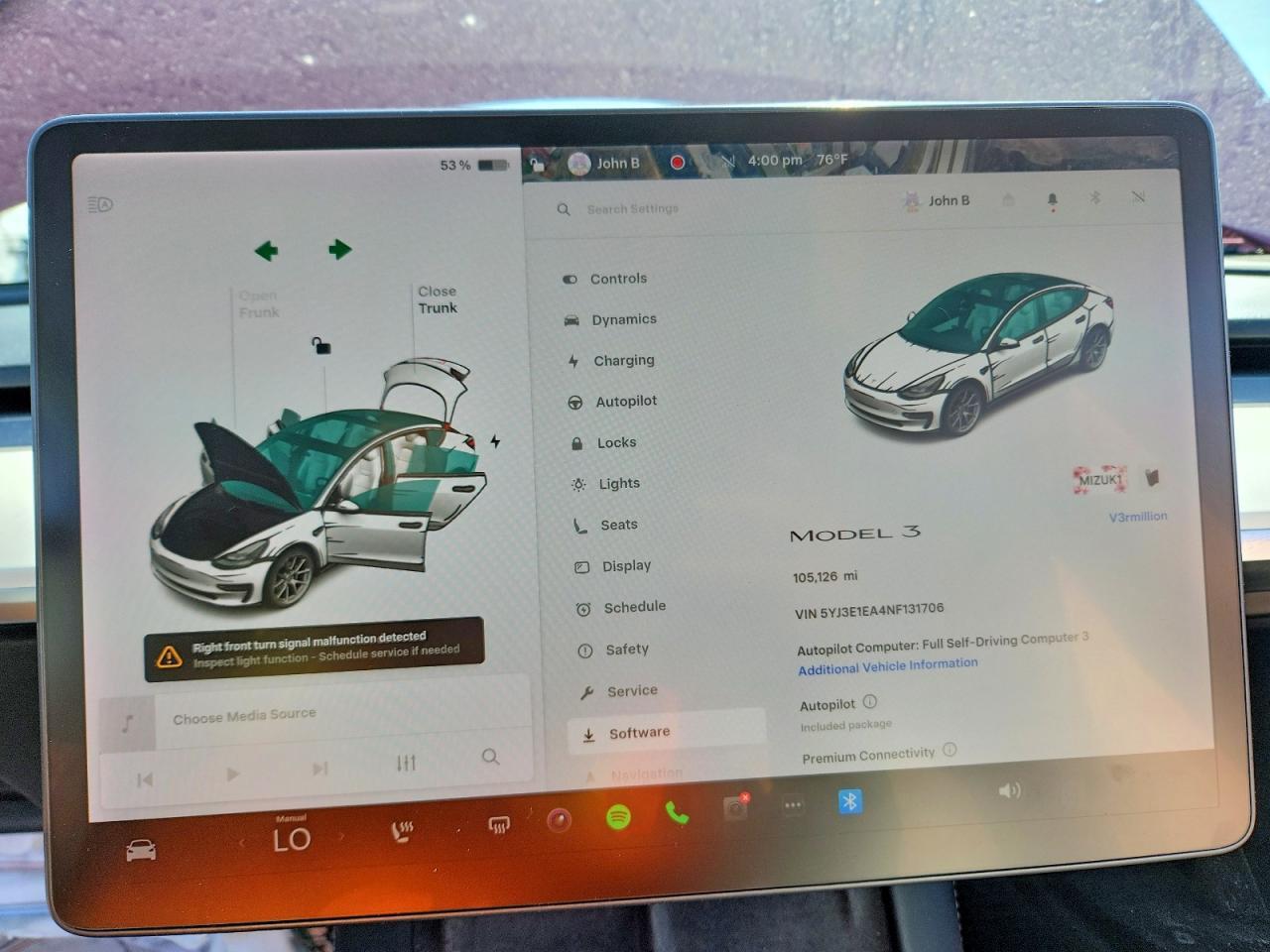 2022 TESLA MODEL 3
