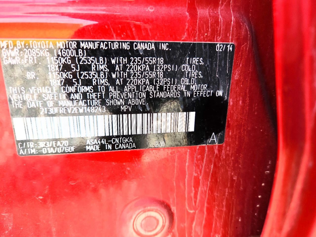 2014 TOYOTA RAV4