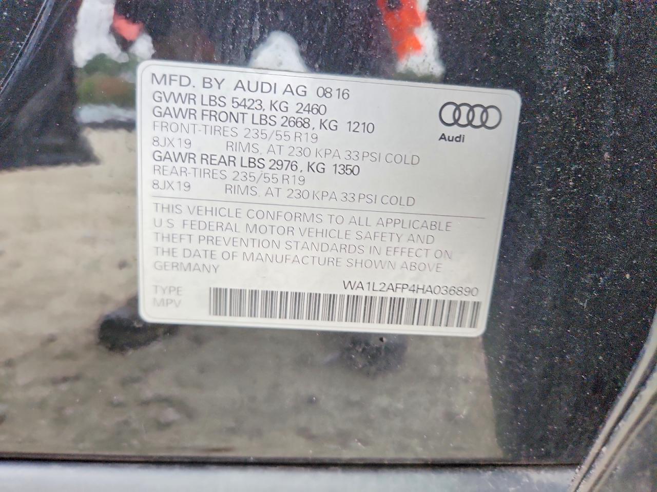 2017 AUDI Q5