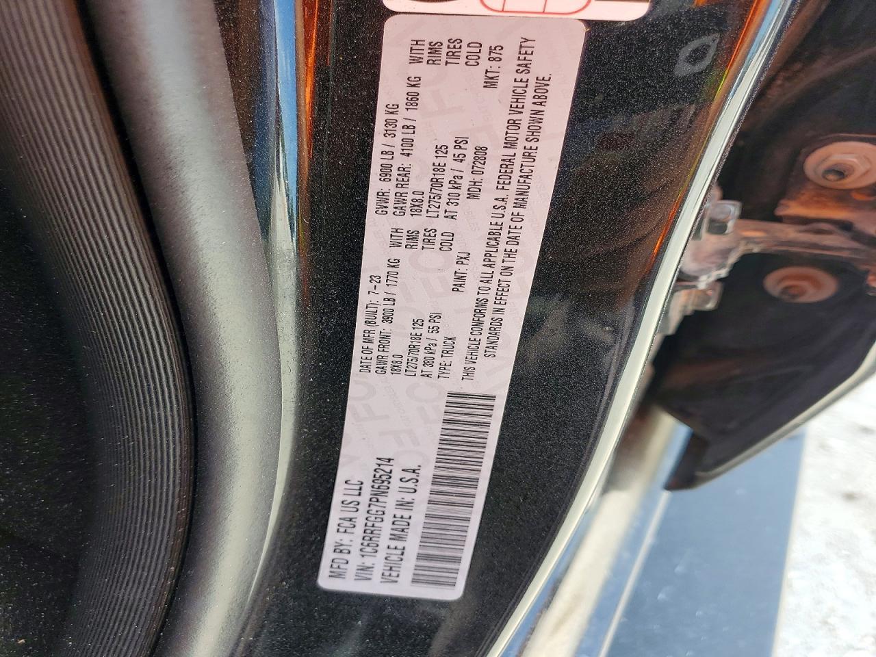 2023 RAM 1500