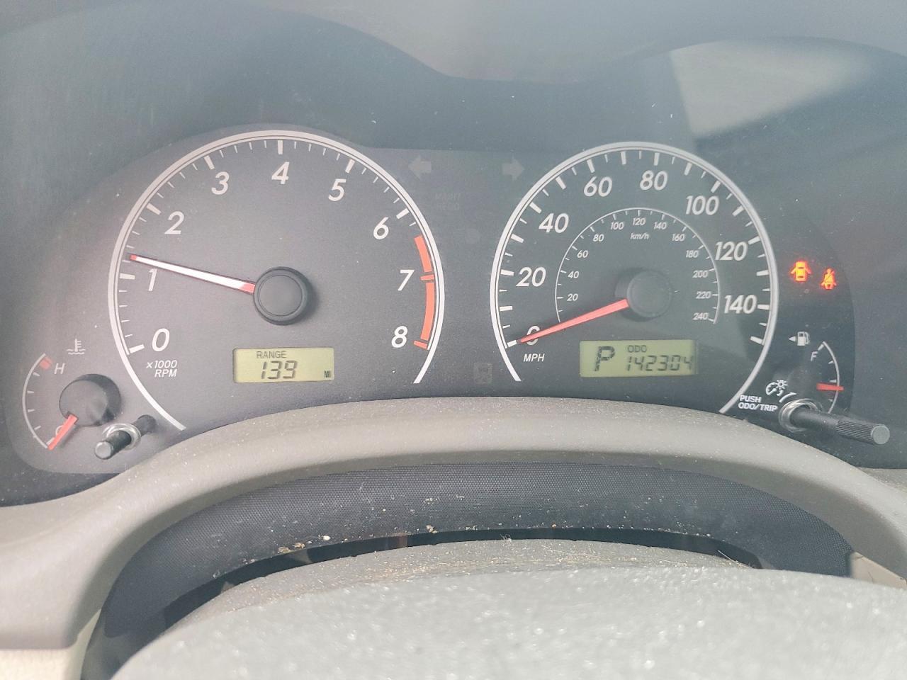 2009 TOYOTA COROLLA