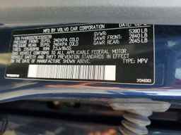 2012 VOLVO XC60