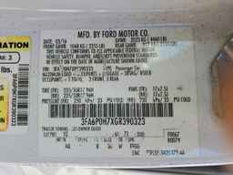 2016 FORD FUSION